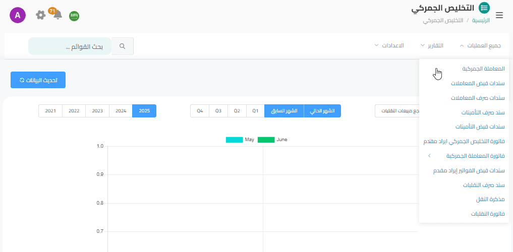 التخليص الجمركي